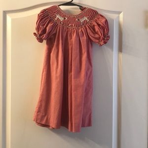 Smocked girls dress!